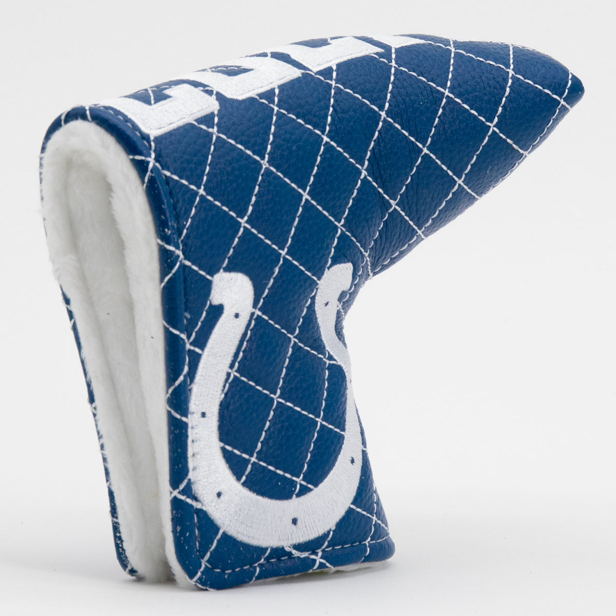 Indianapolis Colts Solid Quilted Blade Putter Headcover