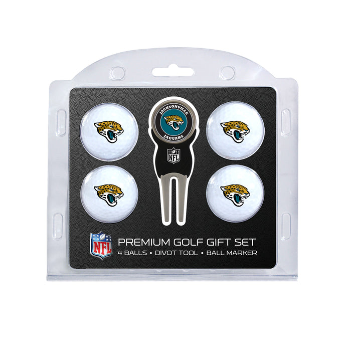 Jacksonville Jaguars 4-Ball Golf Gift Set