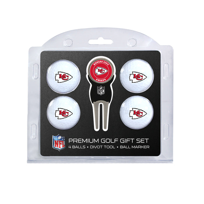 Kansas City Chiefs 4-Ball Golf Gift Set