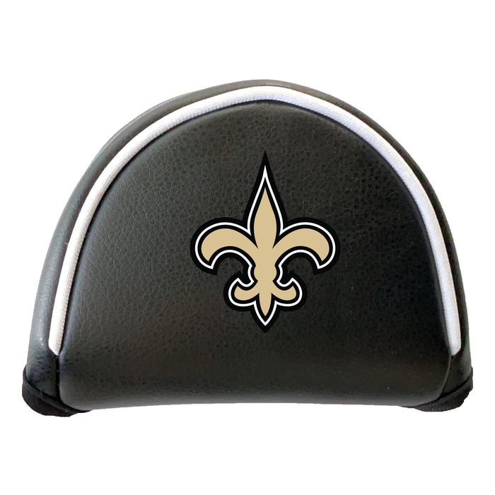 New Orleans Saints vintage mallet putter color printed golf headcover