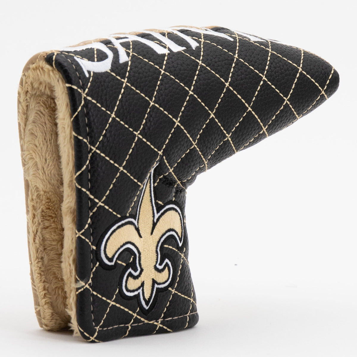 New Orleans Saints Split Quilted Blade Putter Headcover