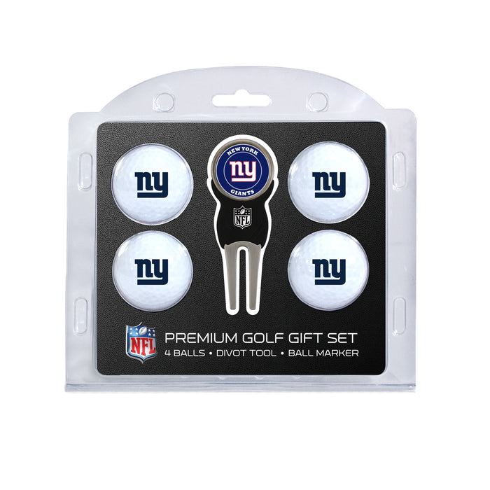 New York Giants 4-Ball Golf Gift Set