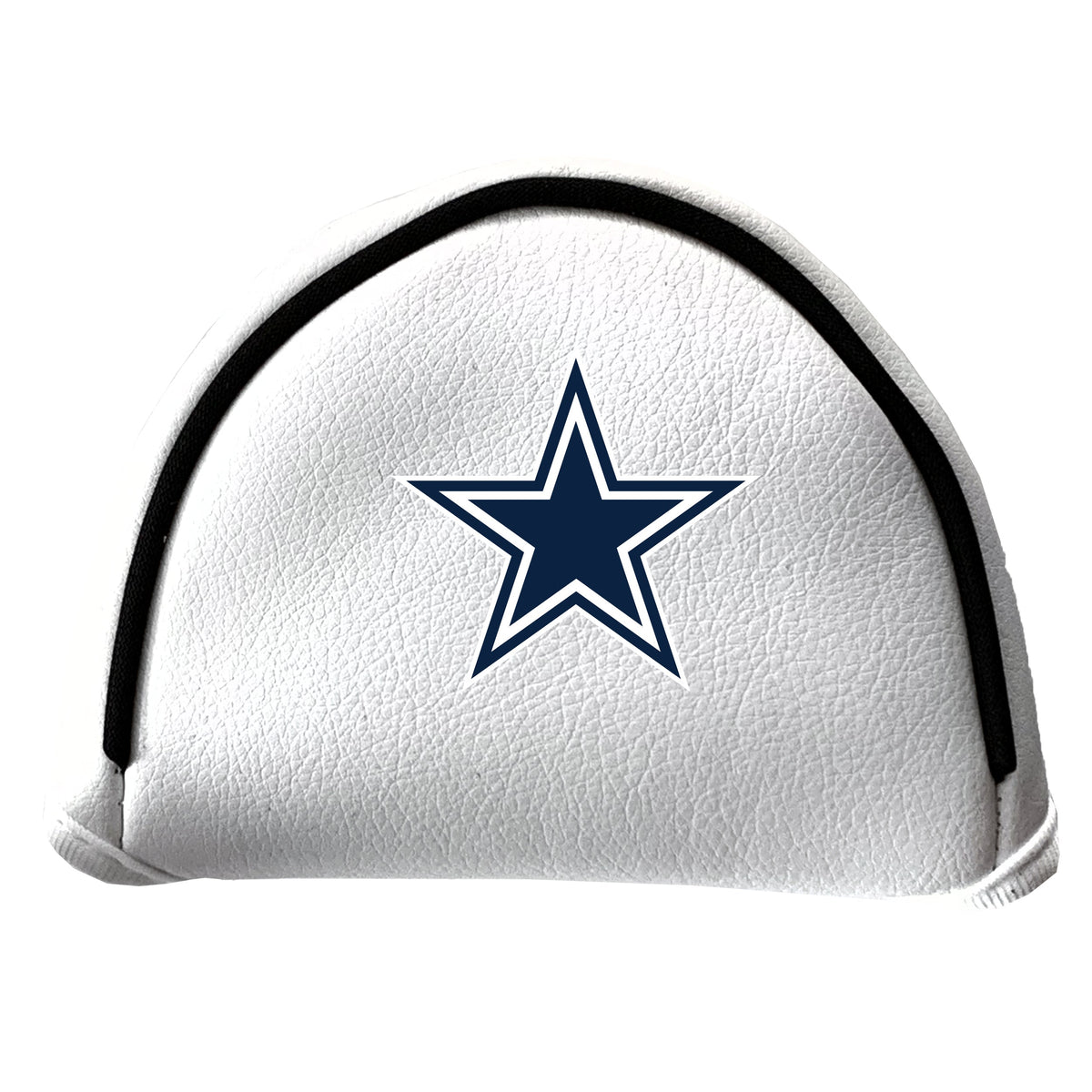 Dallas Cowboys Vintage White Printed Mallet Putter Headcover