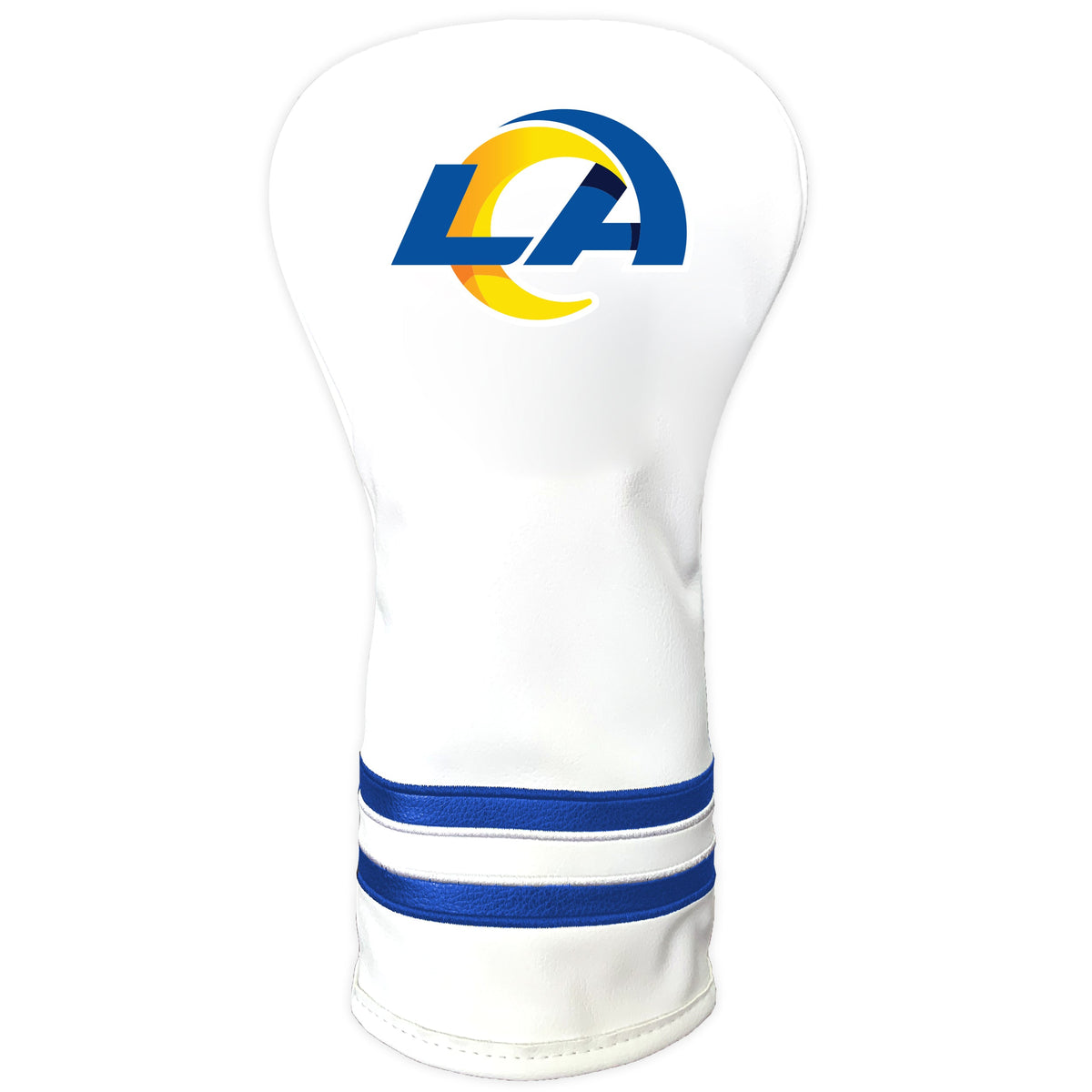 Los Angeles Rams vintage driver white printed golf headcover