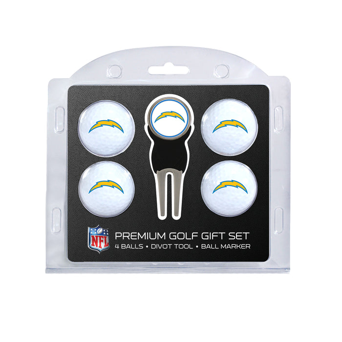 Los Angeles Chargers 4-Ball Golf Gift Set
