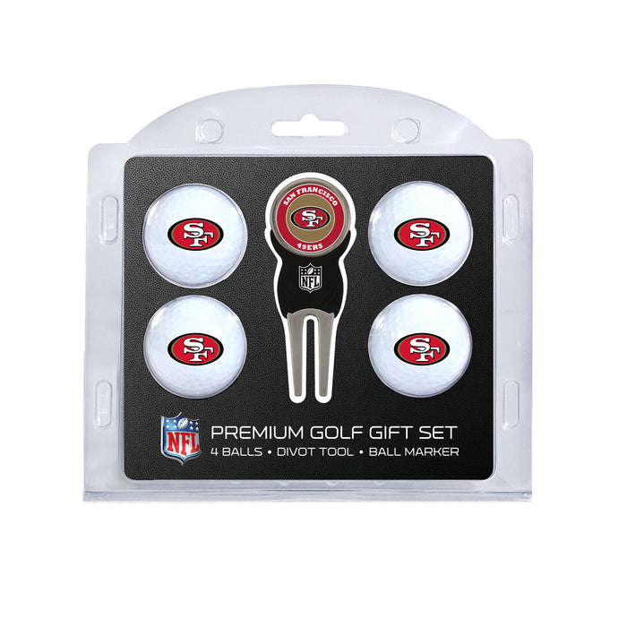 San Francisco 49ers 4-Ball Golf Gift Set