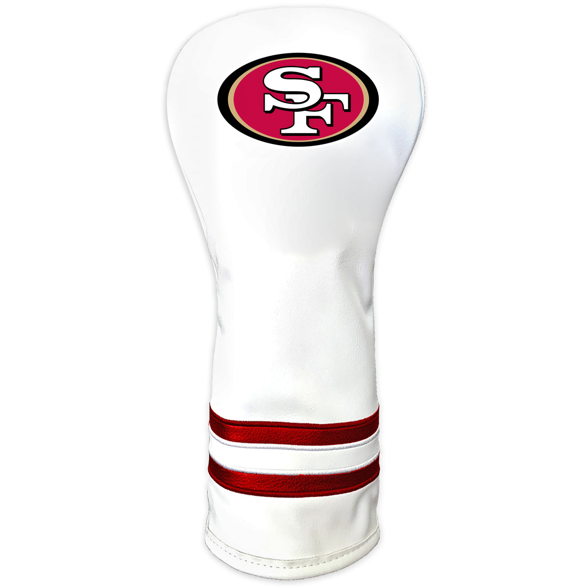Team Golf 32723C white printed vintage fairway headcover