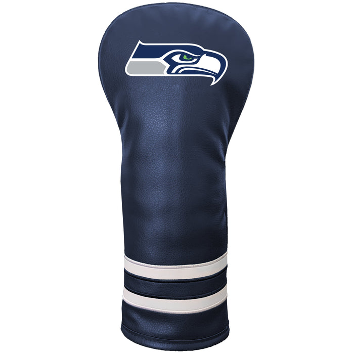 Seattle Seahawks Vintage Color Printed Fairway Headcover - golf headcover product images
