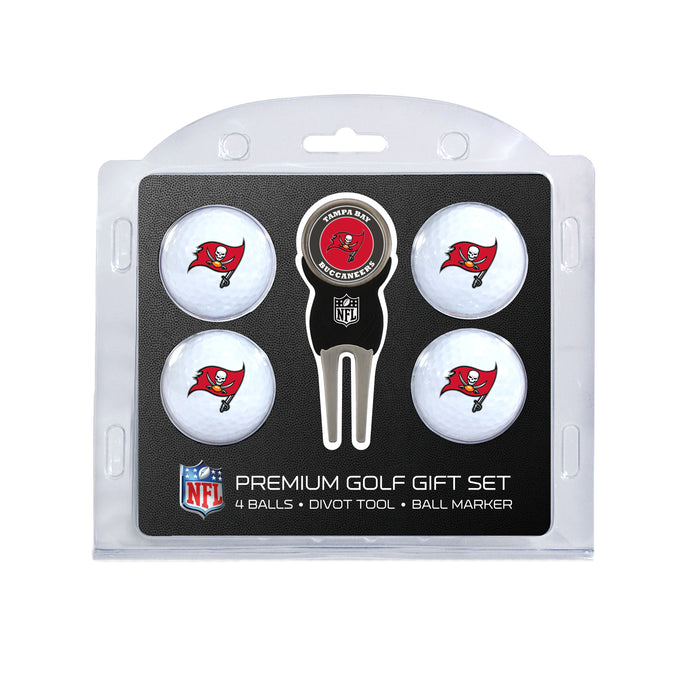 Tampa Bay Buccaneers 4-Ball Golf Gift Set
