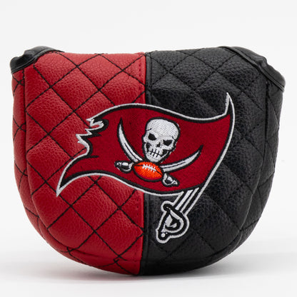 Tampa Bay Buccaneers Split Quilted Mallet Putter Headcover - golf headcover product images