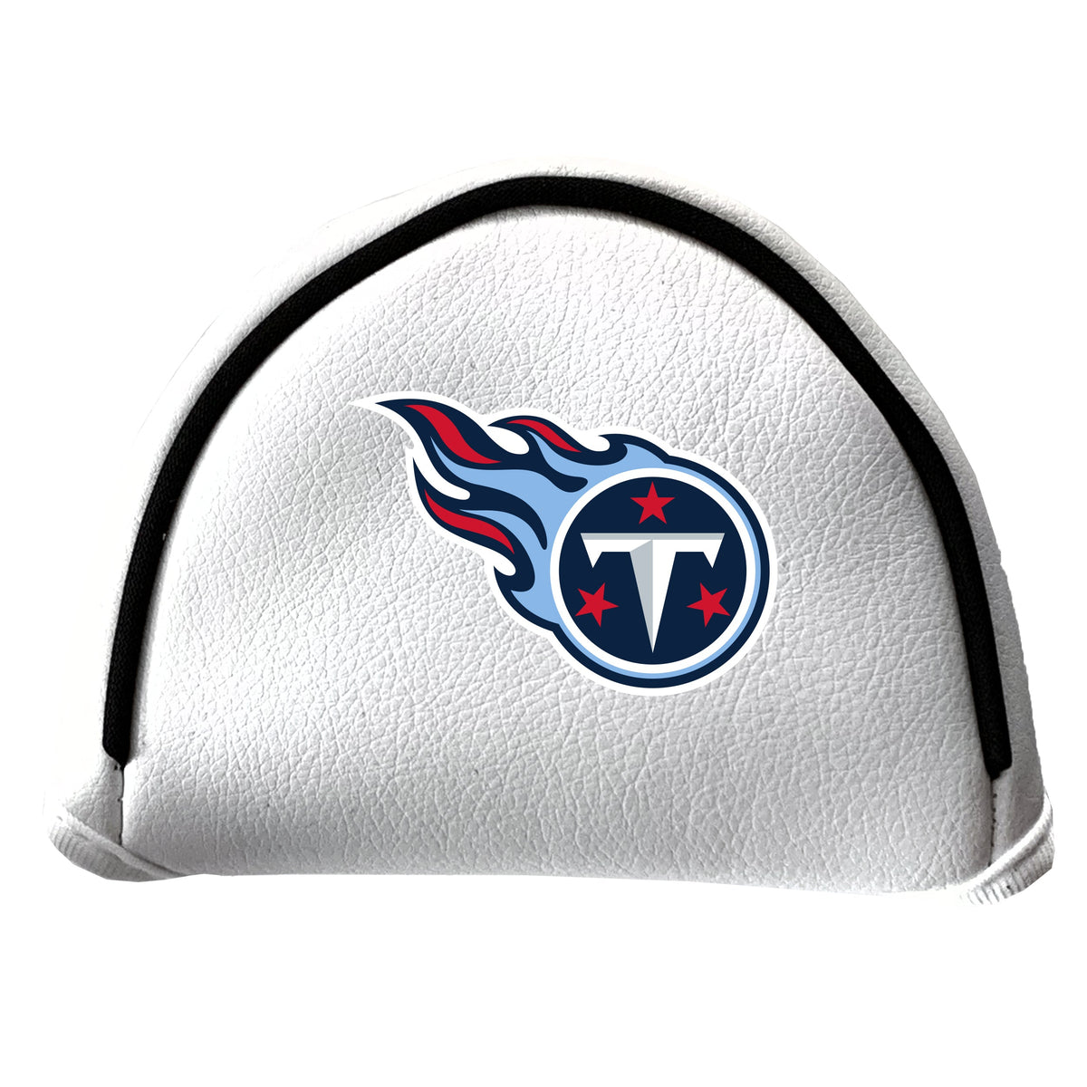 Tennessee Titans vintage mallet putter white printed golf headcover
