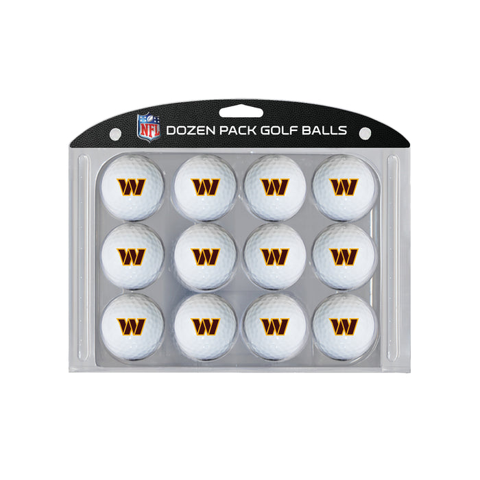 Washington Commanders logo golf balls, 12 pack