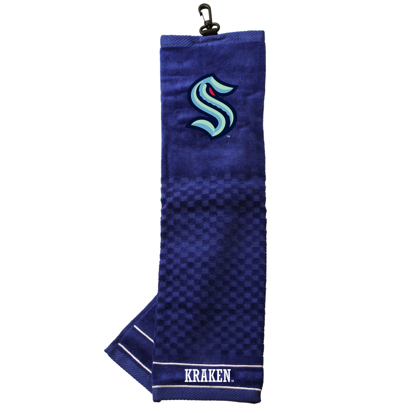 Seattle Kraken embroidered golf towel