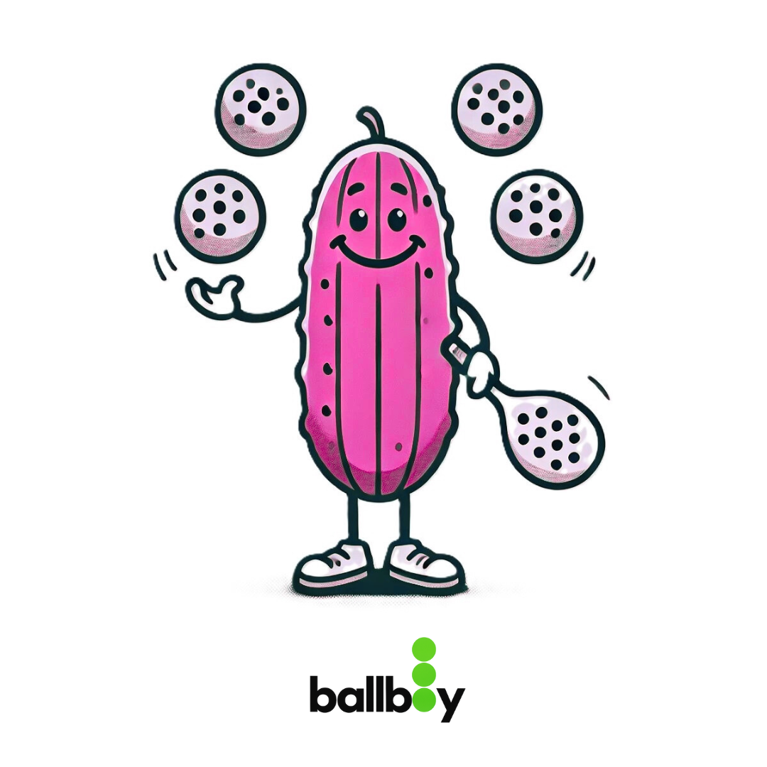Ballboy Pink Pickleball Ball Holder - product detail 2