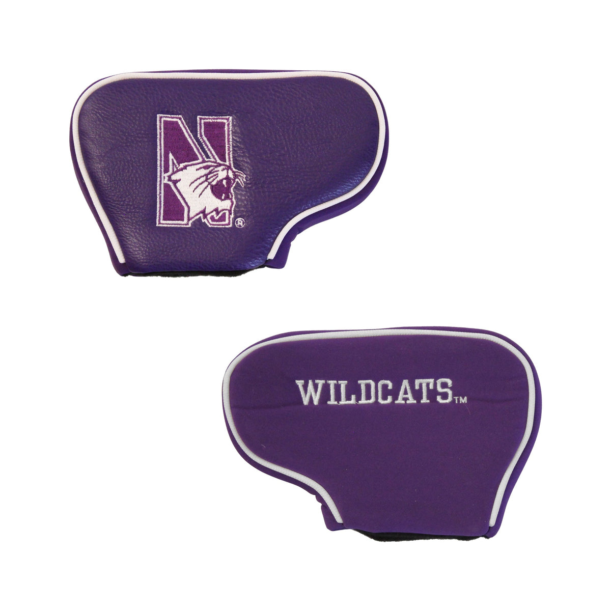Northwestern Wildcats Vintage Embroidered Blade Putter Headcover