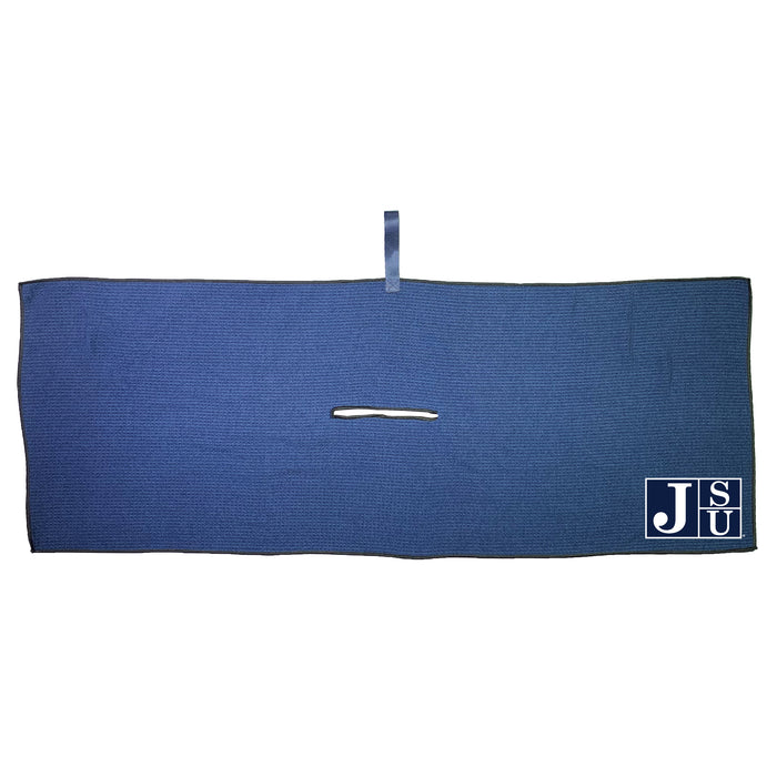 Jackson State Tigers 16 x 40 microfiber golf towel with team logo