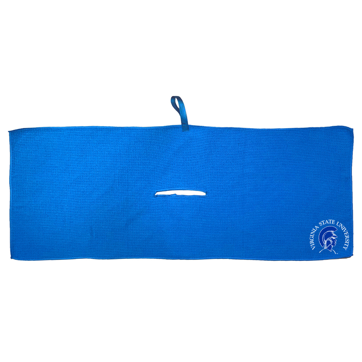 Virginia State Trojans 16 x 40 microfiber golf towel with team logo