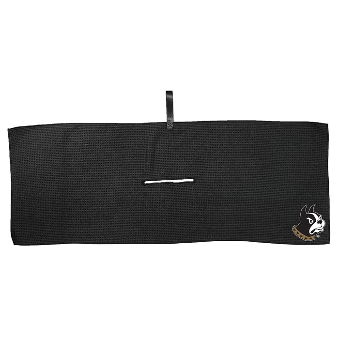 Wofford Terriers 16 x 40 microfiber golf towel with team logo