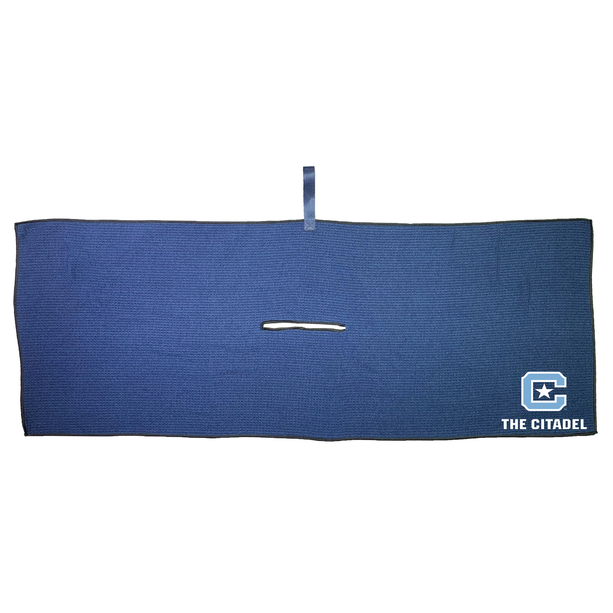 The Citadel Bulldogs 16 x 40 microfiber golf towel with team logo