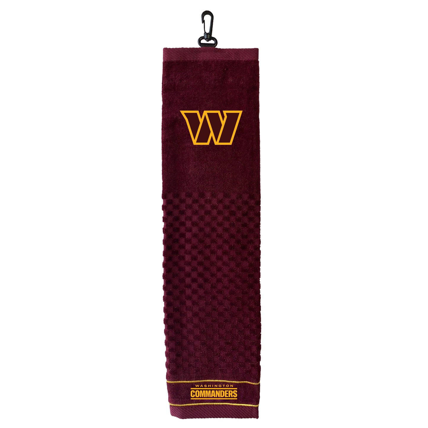 Washington Commanders embroidered golf towel
