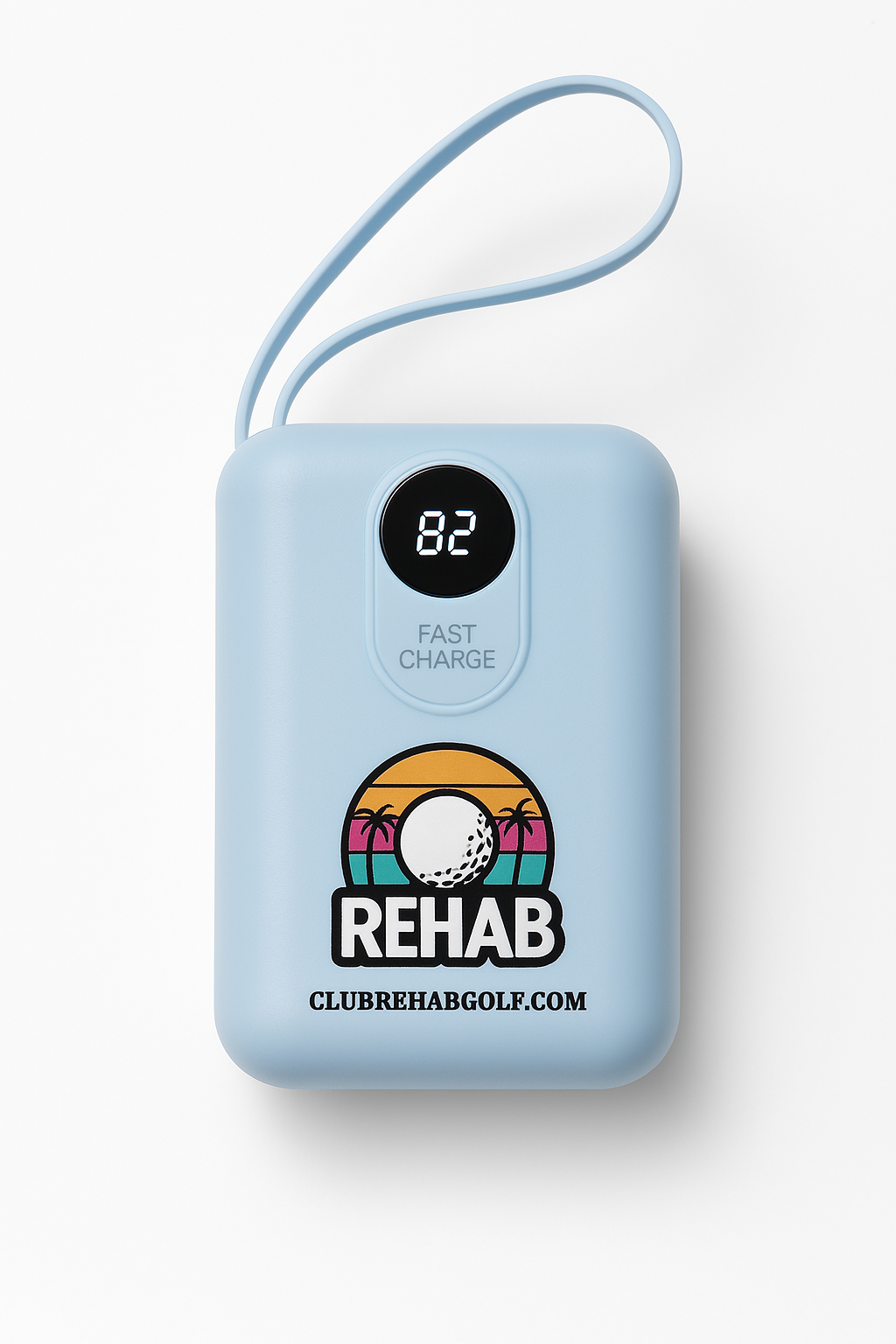 Club Rehab 22.5W / 20W Super Fast Charging Power Bank – Golf Edition