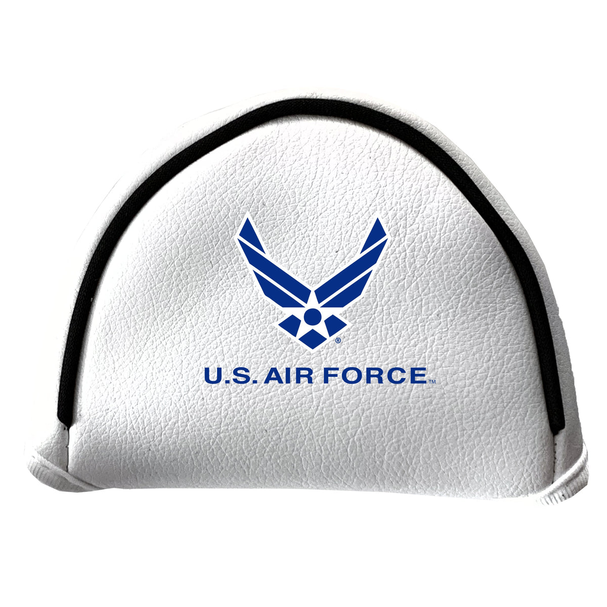 U.S. Air Force Vintage White Printed Mallet Putter Headcover