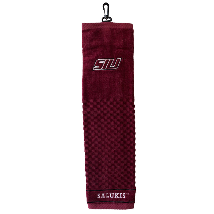 Southern Illinois Salukis embroidered golf towel