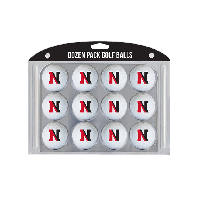 Northeastern Huskies logo golf balls, 12 pack