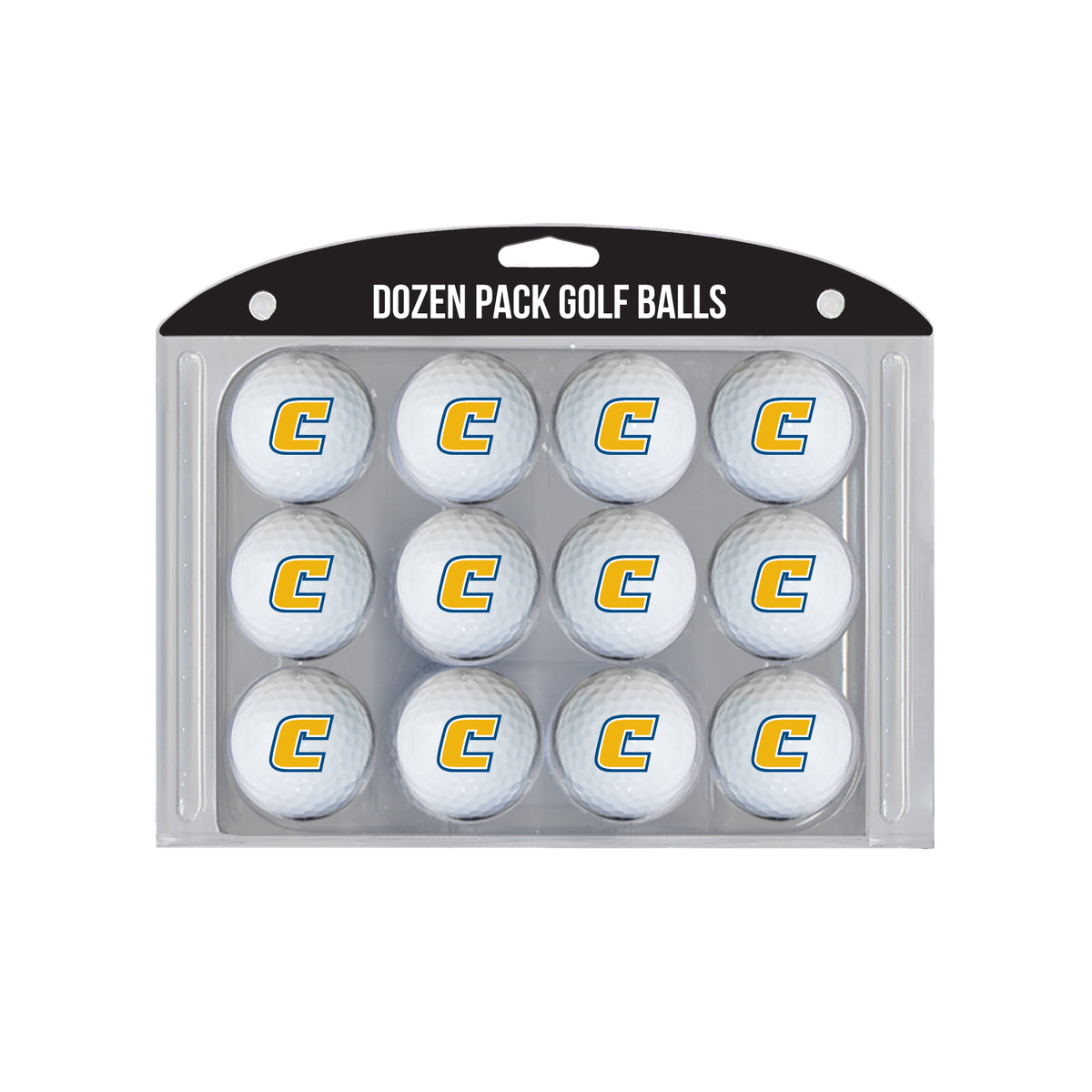 Chattanooga Mocs logo golf balls, 12 pack