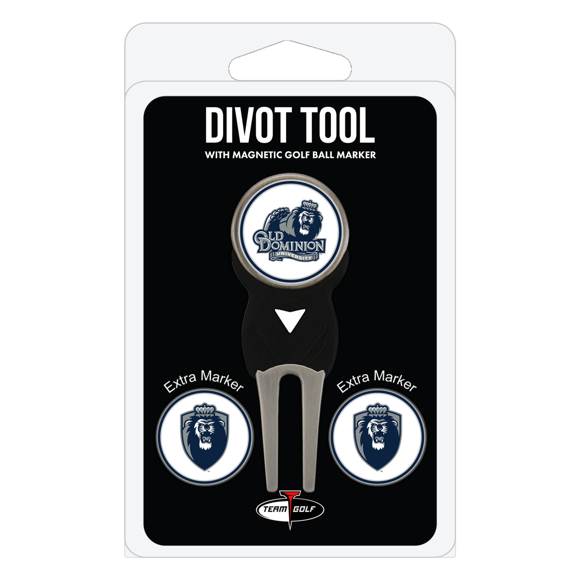Old Dominion Monarchs divot repair tool and three ball markers