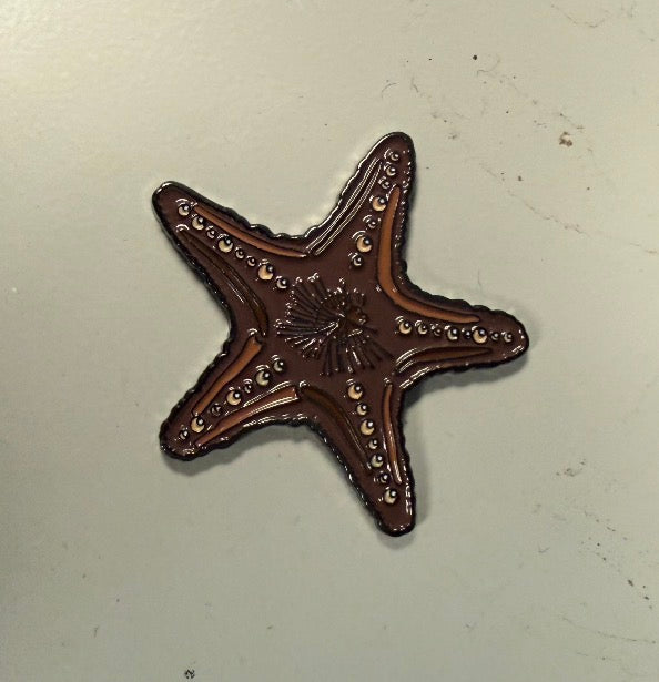 Chocolate Starfish Ball Marker