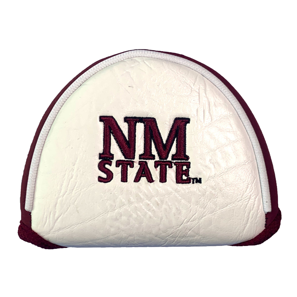 New Mexico State Aggies vintage mallet putter embroidered golf headcover