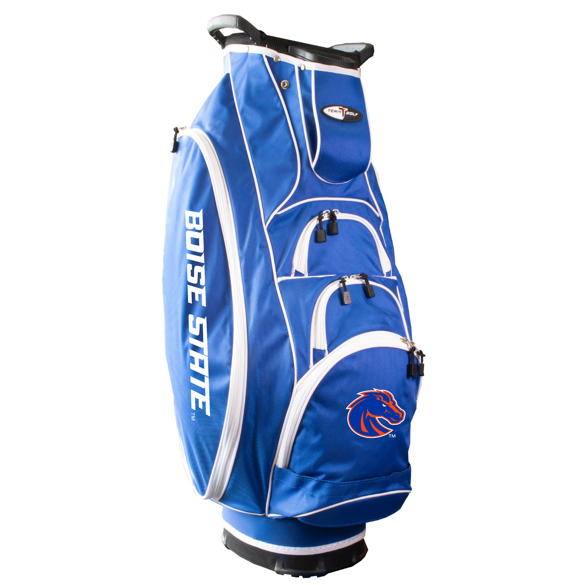Boise State Albatross golf cart bag in Royal Blue