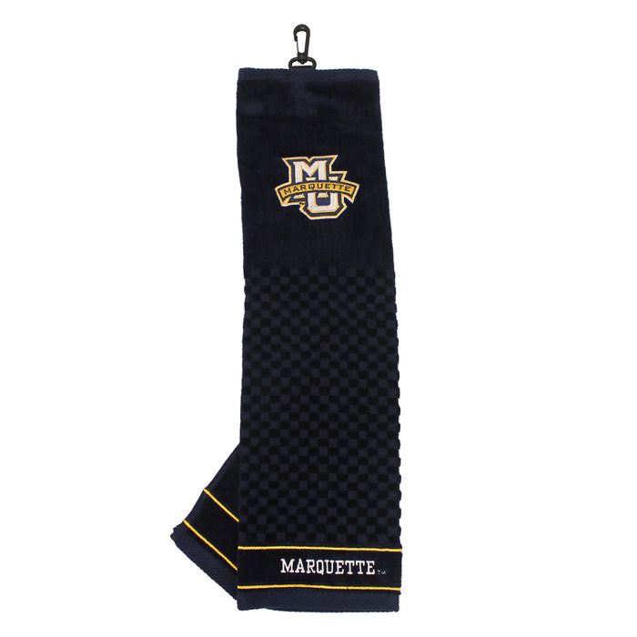 Marquette Golden Eagles embroidered golf towel