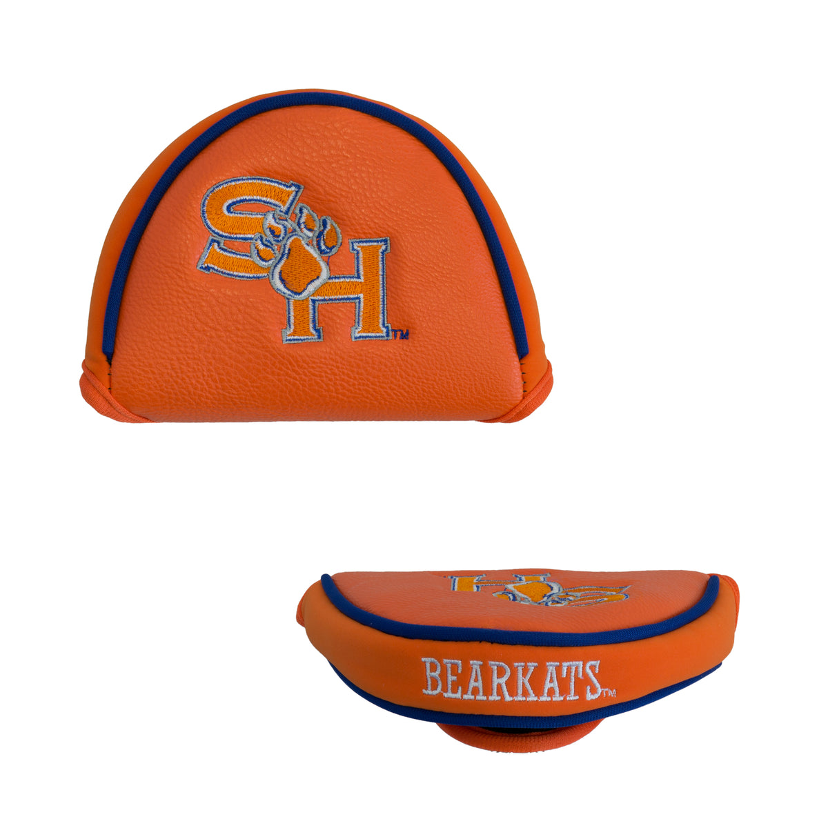 Sam Houston Bearkats vintage mallet putter embroidered golf headcover