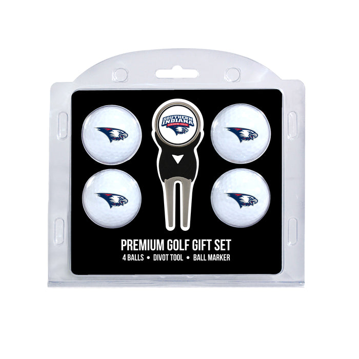 Southern Indiana Screaming Eagles 4-Ball Golf Gift Set