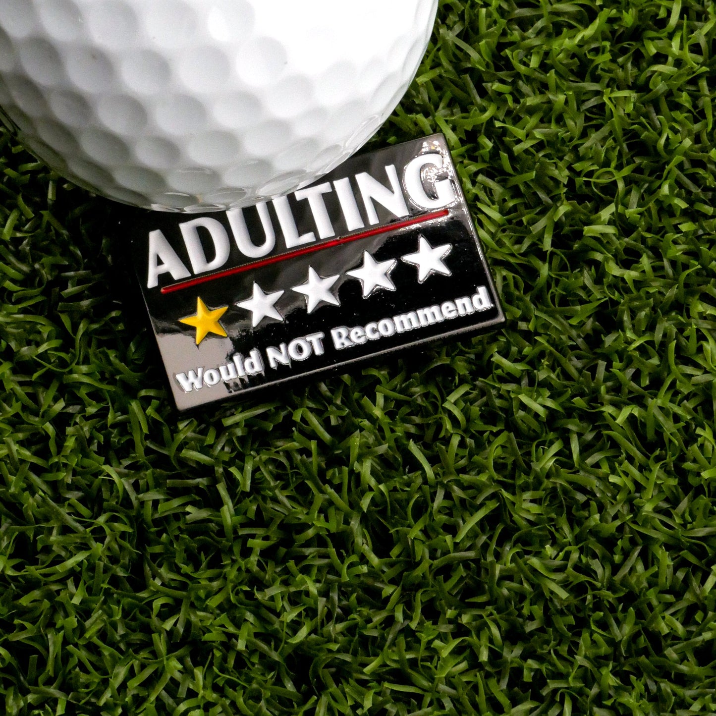 Adulting Sucks Ball Marker
