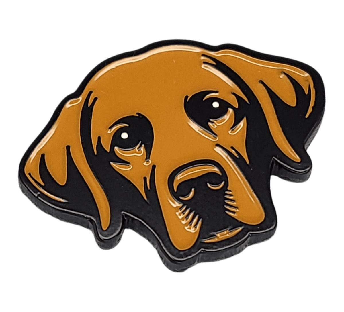 Chocolate Labrador Ball Marker & Hat Clip - product detail 2