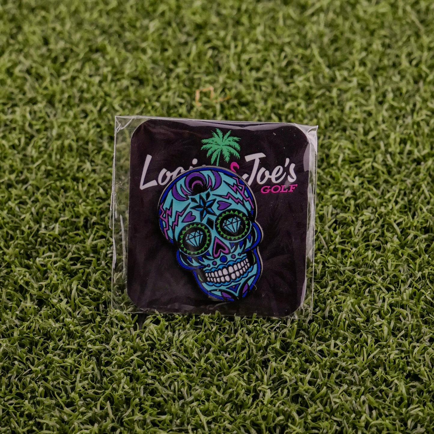 Moon & Rest Sugar Skull Ball Marker