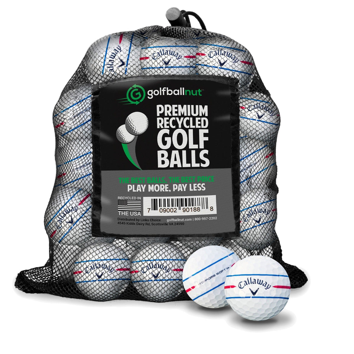 Used Callaway Chrome Soft 360 Triple Track Golf Balls - product detail 10