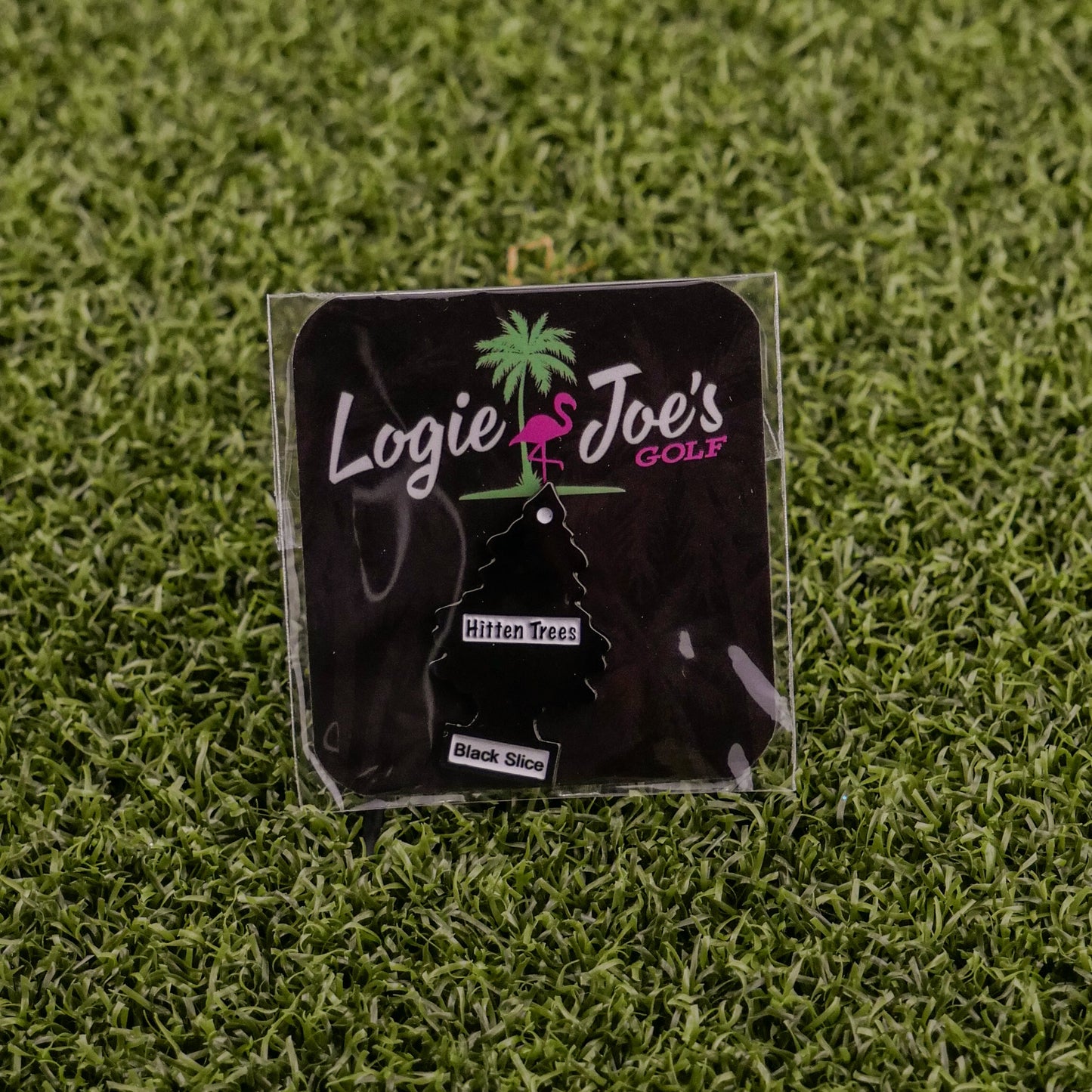 Hitten Trees Black Slice Ball Marker