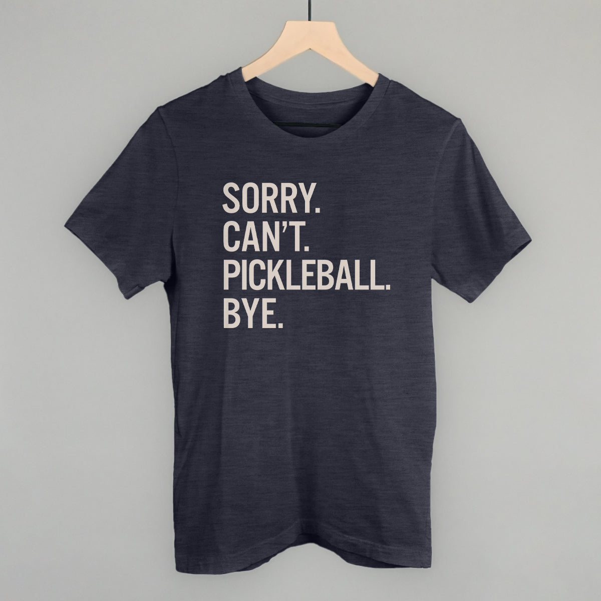 Sorry Can't Pickleball Bye Graphic Tees & Sweatshirts - product detail 3