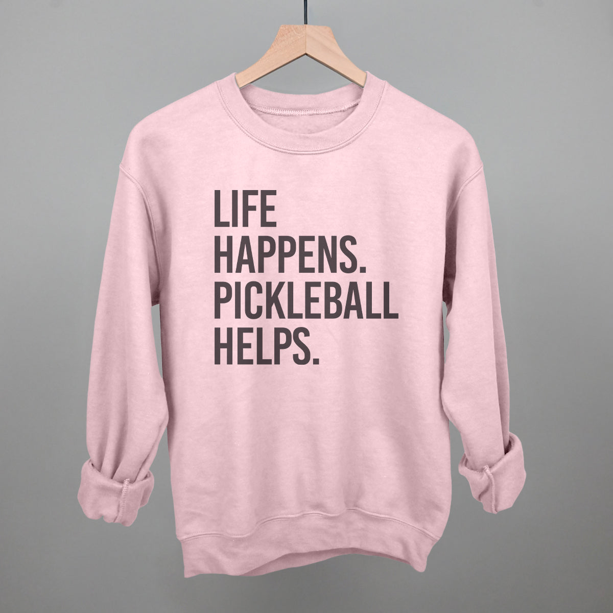 Life Happens Pickleball Helps Graphic Apparel - product detail 11