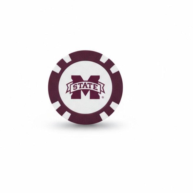 Maroon and white logo with 'MS' on a white background