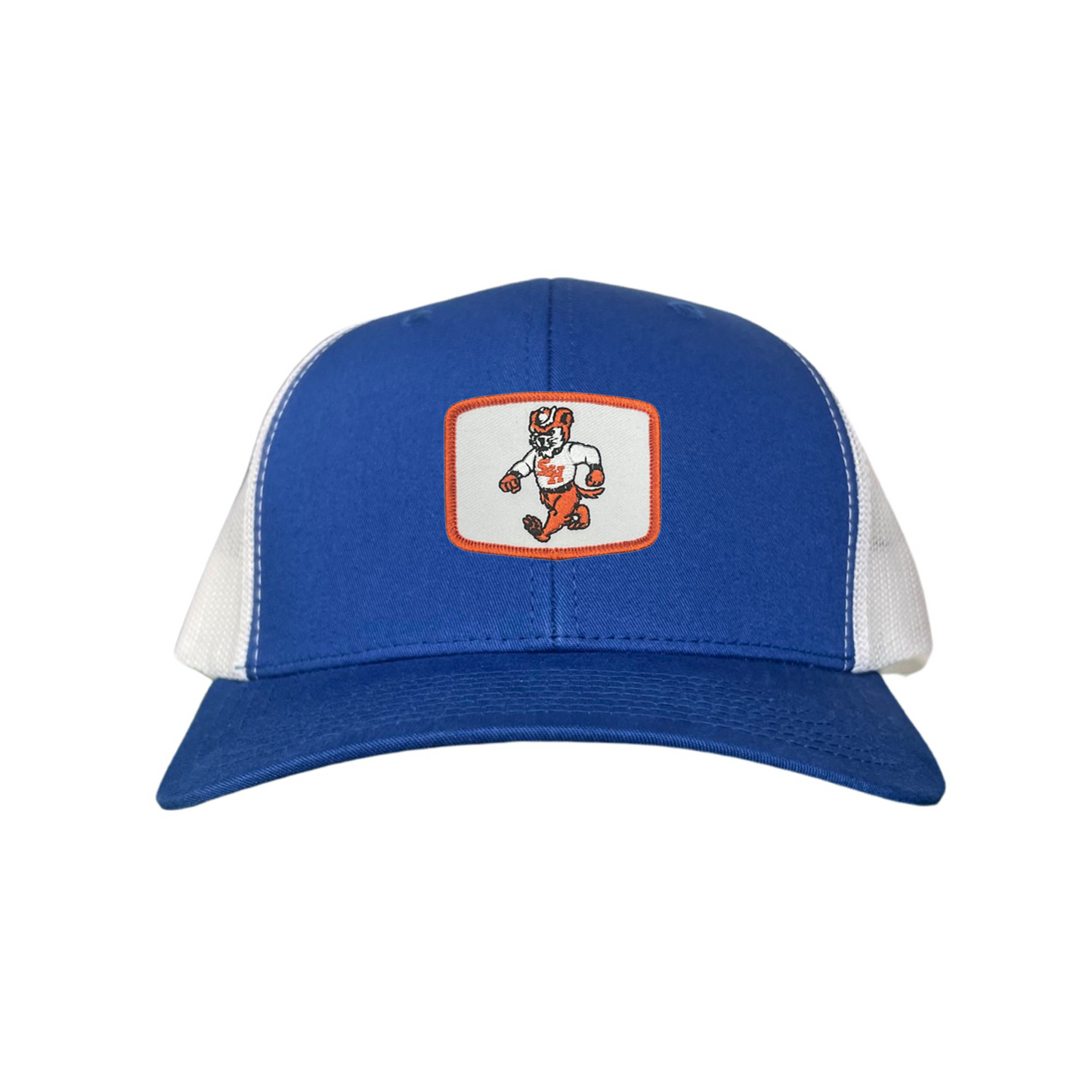 Sam Houston Walking Sammy Bearkat / Limited Edition Silver Hat / 162 / Mesh Snap Back / SHSU010