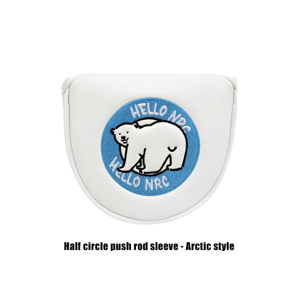 Golf Mallet Putter Covers Magnetic