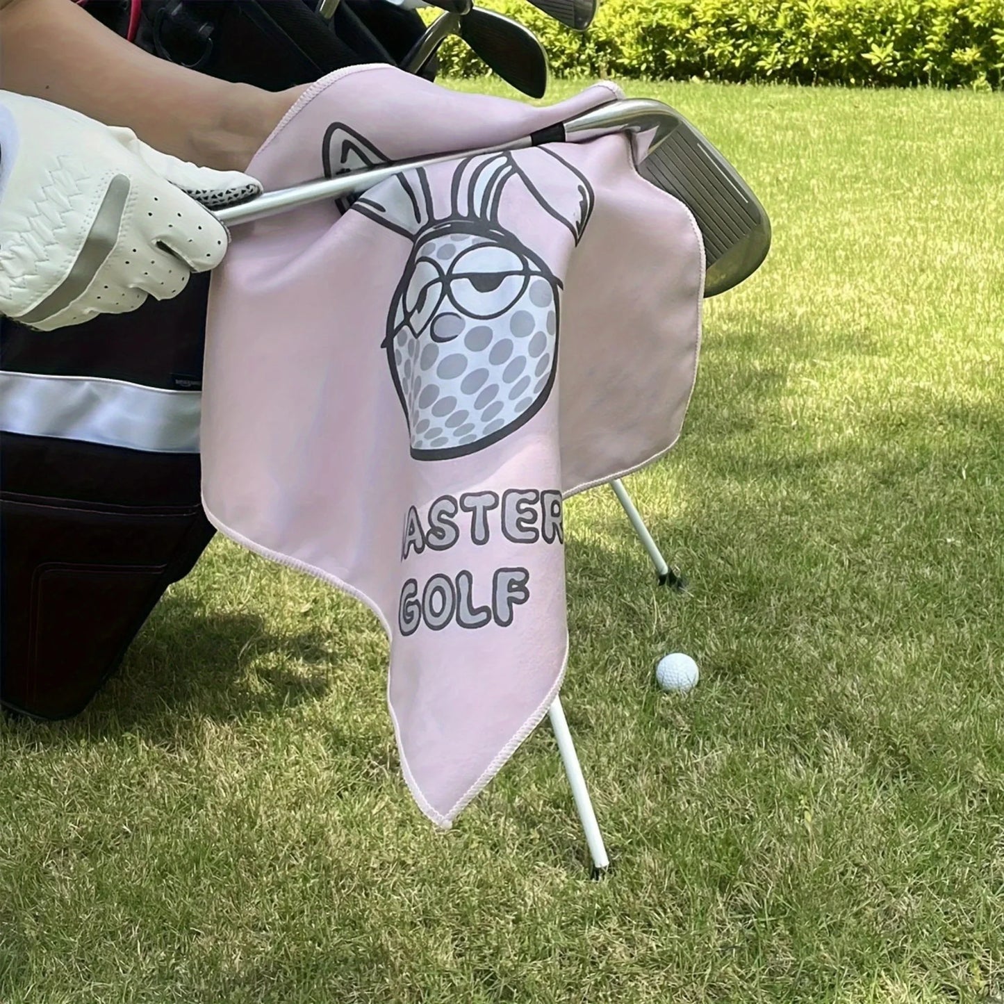 The Master Bunny™ Microfiber Golf Towel