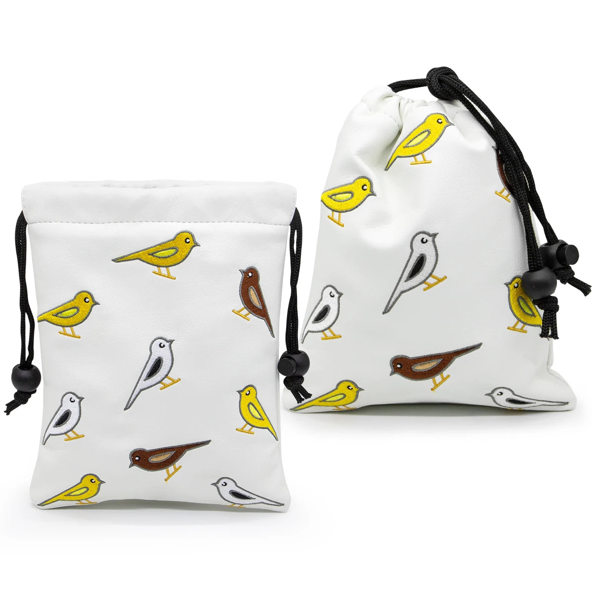 Drawstring Golf Pouch – Gilmore, Clover & Bird Series
