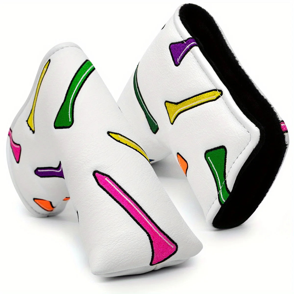 Neon Tees PU Leather Golf Head Covers