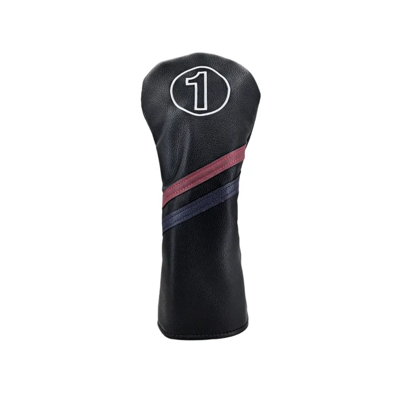 Golf Club Head Covers – Driver, Fairway, Hybrid & Putter Covers (PU Leather)